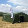 OUR TENTS AT THE NATO BASEv