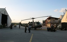 hangár helikoptéry