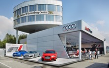 Audi luxusní montovaná hala